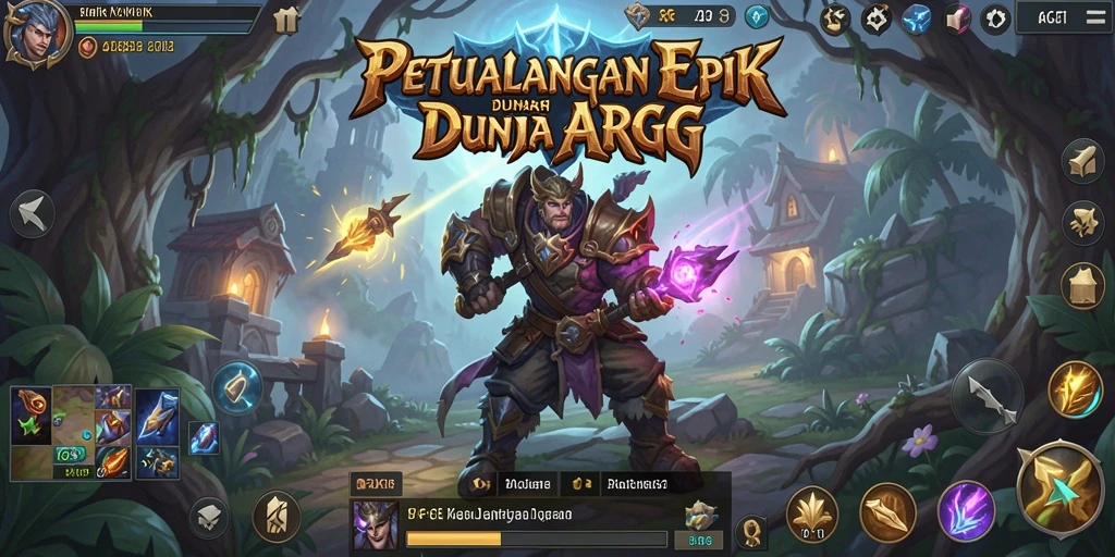 Gameplay mendebarkan dalam dunia ARPG yang luas.