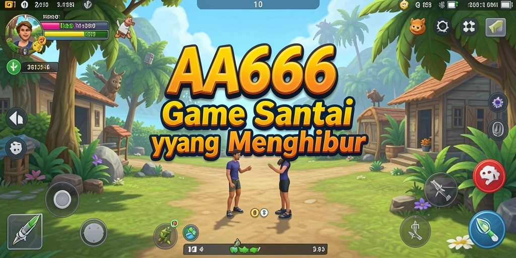 Tampilan gameplay yang mengasyikkan dalam AA666.