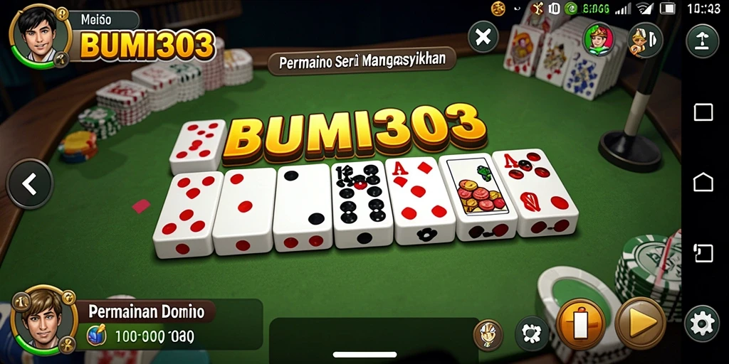 Tampilan gameplay seru dan kompetitif dari BUMI303.