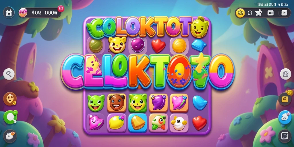 Tampilan menarik dari gameplay COLOKTOTO yang penuh warna.