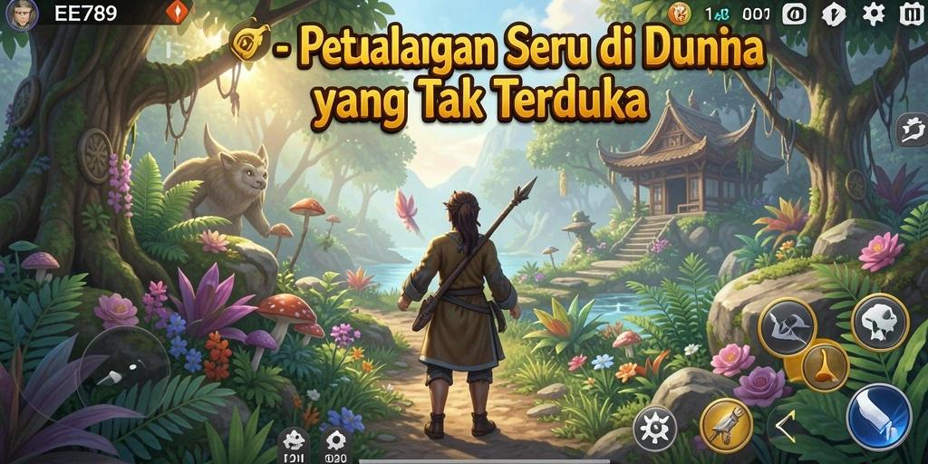 Tampilan gameplay EE789 yang menegangkan dan menarik.