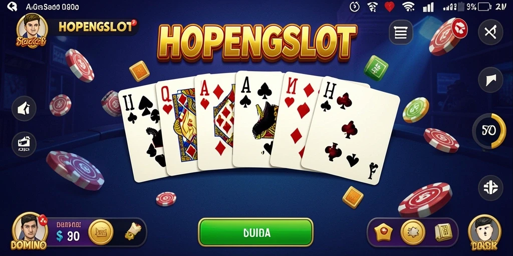 Tampilan gameplay seru HOPENGSLOT dengan grafis menarik.