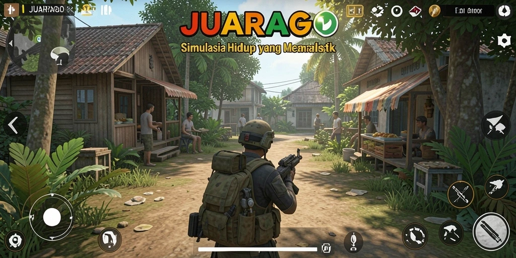 Screenshot JUARAGO menampilkan gameplay Simulation yang seru dan interaktif.
