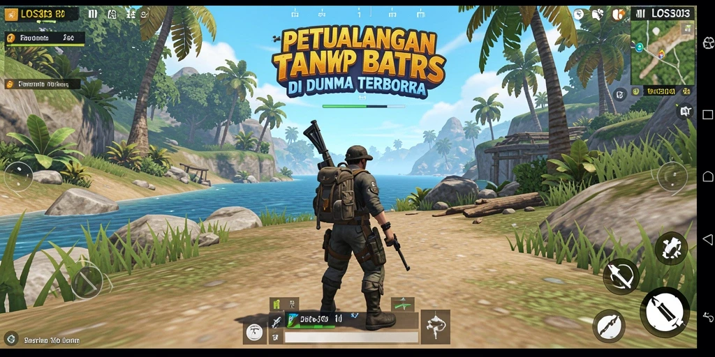 Screenshot gameplay LOS303 yang menampilkan elemen eksplorasi dunia terbuka.